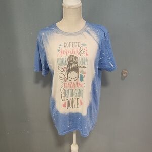 Gildan Softstyle Coffee, Scrubs & Rubber Gloves Healthcare Nursing Tee Shirt